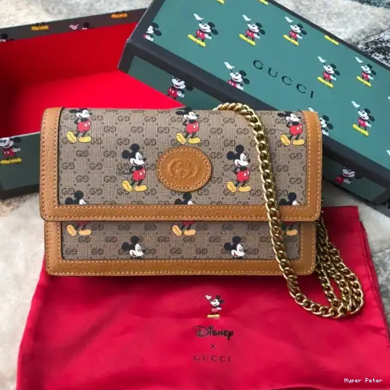 Hyperpeter x Gucci Chain GG Disney Wallet 0508